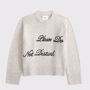 Abercrombie and Fitch Women’s Crew Sweater